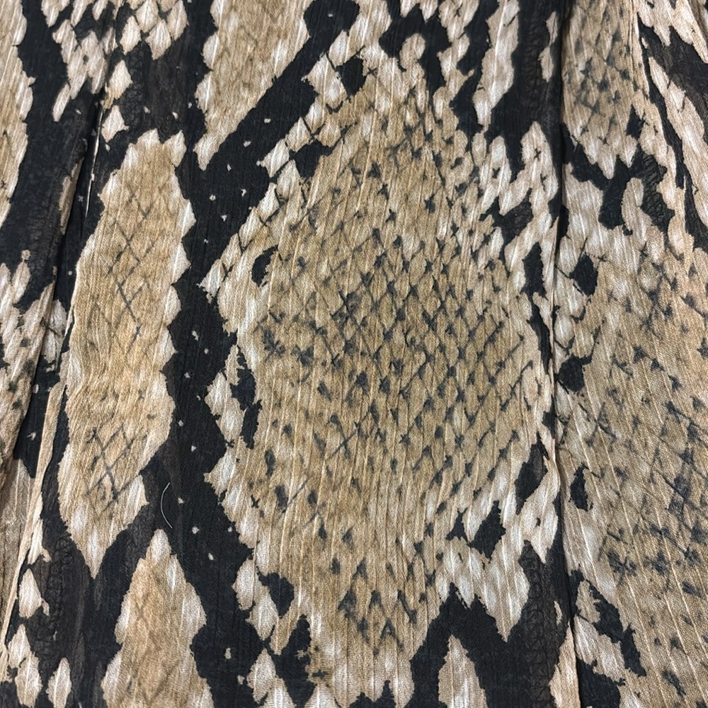 attention snake skin skirt size large - Picture 3 of 5